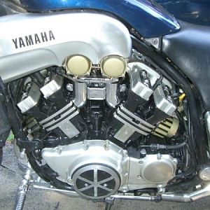 L engine & forward control | Yamaha Star Cycle V-Max VMAX Motorcycle ...